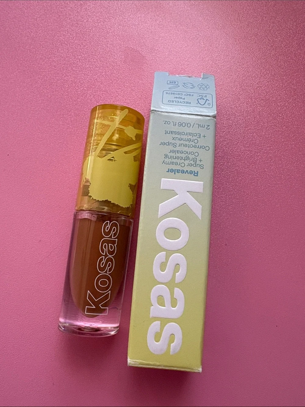 Kosas Revealer Concealer - Deep with Neutral Golden Undertones